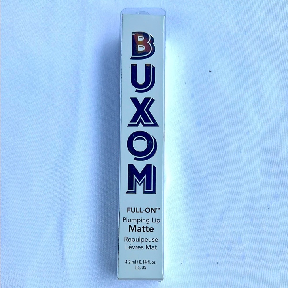 NWT Buxom Full-On Plumping Lip Matte - White and Blue
